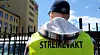 De El & IT-organiserte arbeiderne i Atea kan streike dersom de ikke blir enige med arbeidsgiveren om en overenskommst. Dermed kan det bli konflikt. Bildet er fra vekterstreiken for tre år siden.