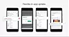 Med Flexible in-app update kan brukeren selv velge når oppdateringen skal installeres. Illustrasjon: Google