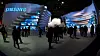 Med relativt stabilt smartmobilsalg og større vekst på andre områder, ser det ut til at Samsung har kommet ut av trenden med stadig dårligere lønnsomhet. Bildet er fra Samsung stand under CES-messen i 2014.