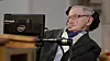 Stephen Hawking under en tale i London i 2017. (Arkivfoto)