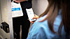 Mobilepay utrykker ingen bekymring for utviklerfrykt ved fusjonen mellom Vipps, Mobilepay og Pivo. Bildet er av en betaling med den danske appen Mobilepay.