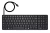 HP EliteBoard G1a Next Gen AI er en komplett PC gjemt under et tastatur.