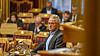 Rasmus Hansson (MDG) under en muntlig spørretime på Stortinget tidligere i november.