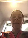Du får ikke nok pai uten å bli litt tomat. Foto: Selfie