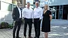 Stian Skrefsrud (fra v.) styreleder i Itverket og partner i Bertel O. Steen Kapital, Tom Henrik Rogstad administrerende direktør i Iterket, Johan Malmliden konsernsjef i Omegapoint, og Catrine Gustavsen, salgsdirektør Itverket.