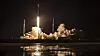 Bildet er fra en oppskytning av SpaceX-satellitter tidligere i år.