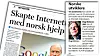 Faksimile fra Aftenposten 25. november 2007. Foto: eavis.aftenposten.no