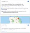 Disse to funksjonene må slås av dersom du ønsker null posisjonssporing, men det har konsekvenser for funksjonaliteten til Google-tjenestene. Foto: Skjermdump, digi.no