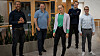 Secure Practice. Fra venstre: Erlend Andreas Gjære (daglig leder), Per Thorsheim (sikkerhetsevangelist), Ragnhild Olianna Gjære (produktansvarlig), Sebastian Vittersø (programvareutvikler) og Christian Frøystad (teknologiansvarlig).
