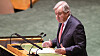 FNs generalsekretær António Guterres (avbildet) og president Mirjana Spoljaric i Det internasjonale Røde Kors-komiteen oppfordrer verdens land til å forby drapsroboter.