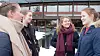 Farmasistudenter om digital undervisning: (Fra v.) Ingeborg Hjalland Ulla, Emma Bjørndal, Sara Haglund Moen og Sophie Victoria Despirée.