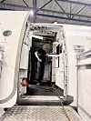 Nettet skal være tilgjengelig fra man går om bord i flyet til man forlater det. Foto: SAS