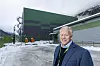 Hagaseth på besøk ved datasenteret på Rjukan, der de har 7 MW i produksjon og 77 faste ansatte. Foto: Arash A. Nejad