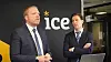 Ice-sjef Eivind Helgaker og finansdirektør Ola Beinnes Fosse, bildet er tatt på kvartalspresentasjonen 18. november 2021.