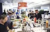 Ingen salatbar: I den etterhvert berømte Finn-kantina serveres alle salatene ferdig i boks. Foto: Caroline Roka