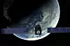 Slik ser Space Norway for seg at ASBM-satelittene deres vil folde seg ut i bane over nordområdene når de skytes opp. Etter at Space X'Falcon 9-raketter har fått flyforbud er det imidlertid uklart når oppskytingen skjer.