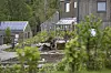 Økolandsbyen er delt i tre, med aktivhus, en gård og et næringssenter. Foto: Meek, Tore/NTB Scanpix