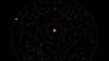 Asteroidebeltet vårt i «fugleperspektiv», som Nasa kaller det.