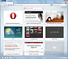 Speed Dial-utvidelser i Opera 11.50 beta.