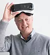 – For å lage en gamifisert verden av matematikk, har vi gått sammen tre selskaper, som hver har bidratt til løsningen med sin spisskompetanse, sier Are Søby Vindfallet i Making View. Foto: Eirik Urke