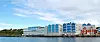 Brønnøysundregistrene har snaut 600 ansatte. Brorparten sitter i denne bygningen på kaien i Brønnøysund. Foto: Brønnøysundregistrene