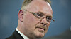 Per Sandberg fotografert under en pressekonferanse i april 2018.