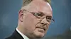 Per Sandberg fotografert under en pressekonferanse i april 2018.