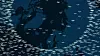 Færre satellitter i nord kan begrense Starlinks tilgjengelige båndbredde. Skjermbilde: satellitemap.space