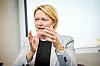 – Informasjonsoverlegenhet er avgjørende for Europas fremtid, mener Charlotte Wetche. Hun var i mange år militær rådgiver for tidligere Nato-generalsekretær Anders Fogh Rasmussen. Foto: Arash A. Nejad