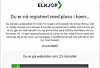 Vente på tur: Årets travleste handledag førte til kø også i nettbutikken. Skjermbilde: elkjop.no