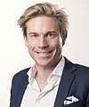 Christoffer Hernæs er direktør for digitalisering i Skandiabanken.. Foto: Skandiabanken