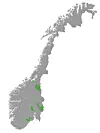 Disse kommunene har innført security.txt på sine nettsider per 1. november 2022. Foto: Skjermdump fra securitytxt.no