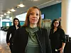 Siri Bjørvig, Inger Marie Holm og Line Linstad jobber ved Nasjonalt senter for e-helseforskning. Sammen skal de prøve å finne ut av hvordan man får ned antall beslutningstakere i helsesektoren. Foto: Martin Braathen Røise