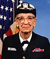 Grace Hopper ble kontreadmiral i USAs marine. Foto: US Navy