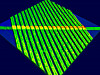 Mikroskop-bilde av en memristor.