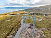 Nettet må forsterkes flere steder i nord. Her er den kommende 420 kV-linjen Hammerfest-Skaidi under bygging. Foto: Arash A. Nejad