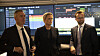 Regjeringen var godt representert med tre statsråder da Nasjonalt cybersikkerhetssenter (NCSC) ble åpnet i dag. Fra v. forsvarsminister Frank Bakke-Jensen, samfunnsikkerhetsminister Ingvil Smines Tybring-Gjedde og digitaliseringsminister Nikolai Astrup.