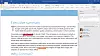 ILLUSTRASJONBILDE: Microsoft har av sikkerhetsårsaker deaktivert støtte for DDE-teknologien i alle nyere utgaver av Word. Bildet viser en samhandlingsfunksjon i Word 2016.