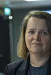 Bente Hoff i NSM slår et slag for sentral styring. Foto: Marius Jørgenrud