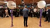 Administrerende direktør Torbjørn Eik-Nes ønsker Accenture-ansatte velkommen til første dag i nye lokaler.