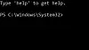 Blinkende markør i Powershell. Skjermbilde: Digi.no