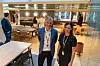 Torbjørn Eik-Nes og Silje Viggen Opsahl i Accenture Norge, her i en av byggets mange sosiale soner. Foto: Are Thunes Samsonsen