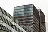Sopra Steria ble kåret til Norges beste arbeidsplass i 2017. Flere meter høye bokstaver i vinduene i de tre øverste etasjene i Posthuset forkynner budskapet for verden. Foto: Kurt Lekanger, digi.no