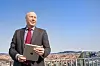 Sopra Steria holder til i de tre øverste etasjene i Posthuset, og har en utsikt de fleste vil misunne dem. Foto: Sopra Steria