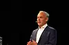 IT-minister Jan Tore Sanner la frem planene for det nye digitaliseringsrådet under første dag av Digitaliseringskonferansen tirsdag denne uken. Bilde: Espen Zachariassen