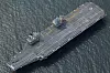 Bare midlertidig: Windows XP-systemene ombord i det nye hangarskipet HMS Queen Elizabeth skal skiftes ut før skipet settes inn i tjeneste. Bilde: Royal Navy © Crown copyright 2017