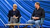 Microsofts toppsjef Satya Nadella fant tonen med Oracle-topp Larry Ellison, som i går besøkte Microsoft i Redmond for aller første gang i karrieren.