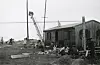 Radaranlegg ble satt opp på Isfjord Radio sommeren 1950. Det var i drift til 1968.