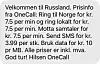 Er du i øst i Sør-Varanger kommune, kan en melding som denne fort poppe opp på telefonen din om du ringer. Skjermbilde: Mathias Brandt