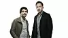 Dropbox-gründerne Arash Ferdowsi (t.v) og Drew Houston er blitt søkkrike på lagringsselskapet. Nå har de hentet inn en kvart milliard dollar for å vokse mer i det lukrative bedriftsmarkedet.